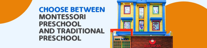 montessori preschool and traditional preschool